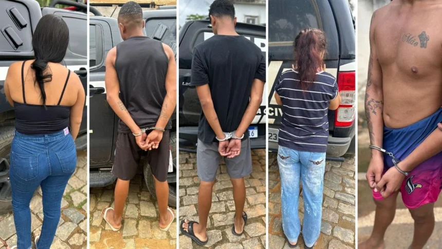 Cinco são presos no Espírito Santo por ligação com líder do tráfico de distritos em Campos