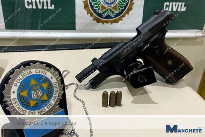 Polícia Civil apreende pistola que jovem utilizou para matar sogro em São João da Barra