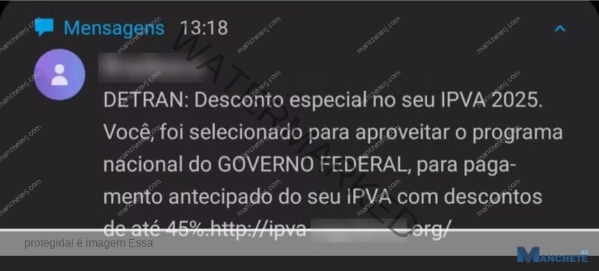Criminosos oferecem desconto em link falso para aplicar “Golpe do IPVA 2025”