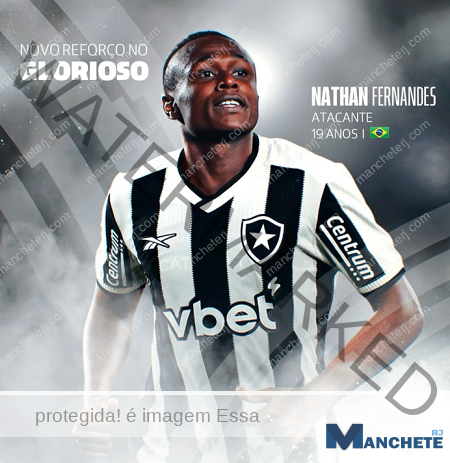 Botafogo anuncia a contratação de campista Nathan Fernandes