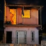 Homem fica ferido após incêndio dentro de residência em SFI