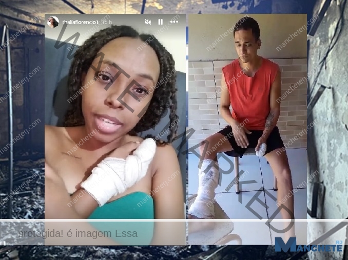 Clientes relatam momentos de terror antes de escaparem de loja incendiada