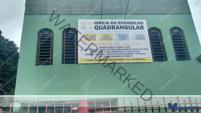 Igreja evangélica é alvo de arrombamento e furto em Guarus
