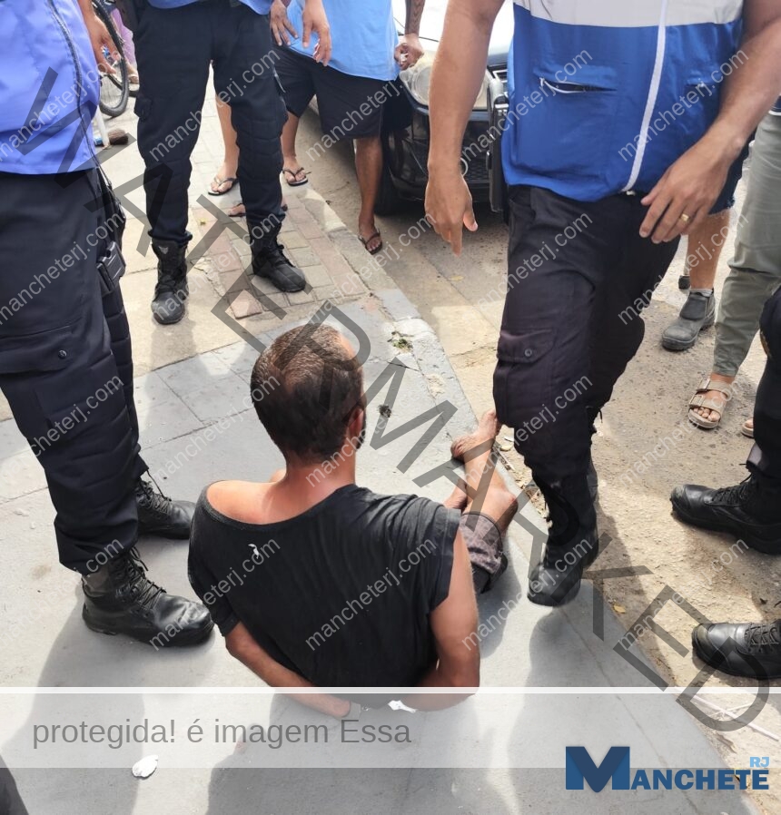 Homem é preso após invadir loja e se trancar com gestante dentro, em Campos
