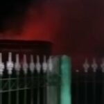 Espaço onde funcionará destacamento do Corpo de Bombeiros pega fogo em São Francisco de Itabapoana