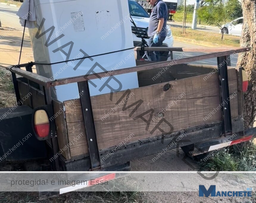 Reboque envolvido em acidente que matou motociclista na Arthur Bernardes estava irregular