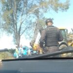 Populares desistem de manifestação contra blitz em Farol após chegada da polícia