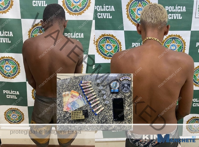 Polícia prende dois homens e apreende adolescente em operação em São João da Barra