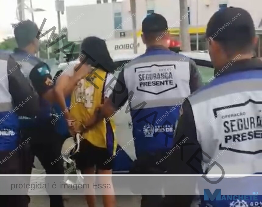 Mulher é presa após ofender policiais e quebrar câmera corporal de agente no Centro de Campos