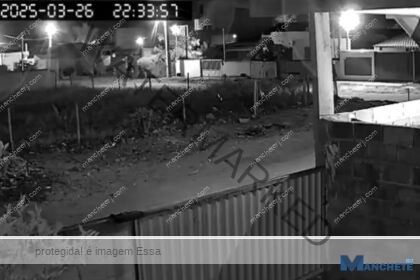 Imagens registram intensa troca de tiros entre criminosos na Praia de Santa Clara