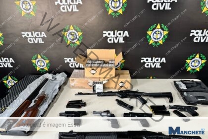 Operação da Polícia Civil termina com prisão de homem que fornecia armamento para o crime organizado em Campos
