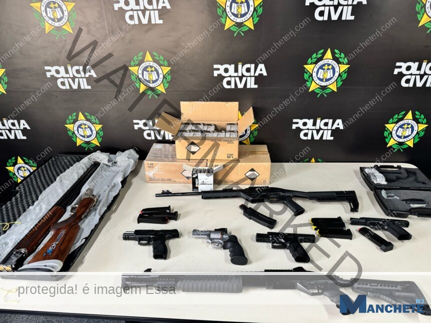 Operação da Polícia Civil termina com prisão de homem que fornecia armamento para o crime organizado em Campos