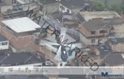 Piloto de helicóptero da Polícia Civil é baleado na cabeça sobrevoando operação em comunidade no RJ