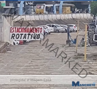 Cobrança de estacionamento no Cais, em Campos, chama a atenção
