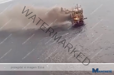 Trabalhador cai no mar em acidente em plataforma na Bacia de Campos