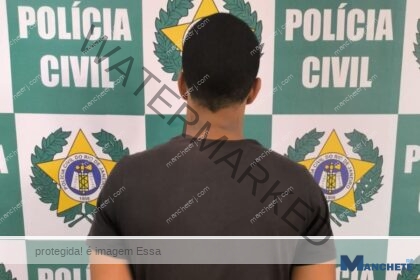 Polícia Civil prende suspeito de estuprar mulher que foi flagrada nua na rua pedindo socorro, em Itaperuna