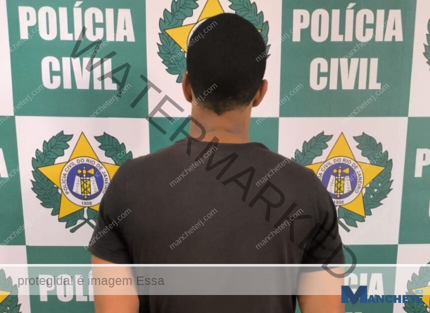 Polícia Civil prende suspeito de estuprar mulher que foi flagrada nua na rua pedindo socorro, em Itaperuna