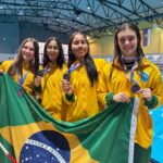 Nadadora campista Nicole de Thuin é vice-campeã mundial no revezamento 4x50m livre na Sérvia