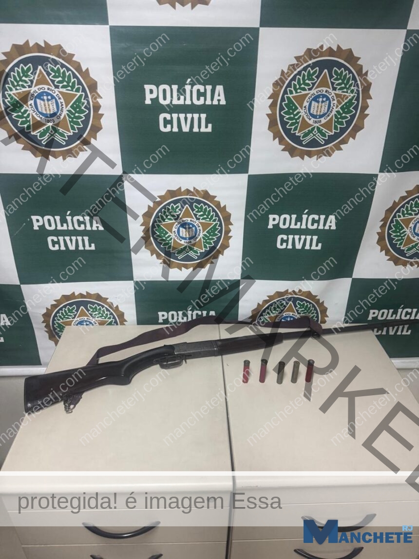 Homem é preso após agredir companheira e filha de 15 anos em Campos