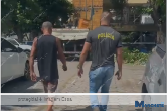 Homem é preso em flagrante após agredir companheira e ameaçar incendiar casa após discussão por causa de comida