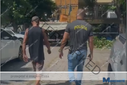 Homem é preso em flagrante após agredir companheira e ameaçar incendiar casa após discussão por causa de comida