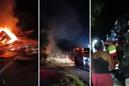 Motorista que se envolveu em acidente na BR-101 está em estado grave