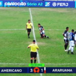 Americano vence Araruama de virada e conquista primeira vitória na Série A2 do Carioca