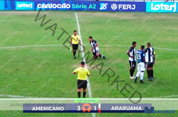 Americano vence Araruama de virada e conquista primeira vitória na Série A2 do Carioca