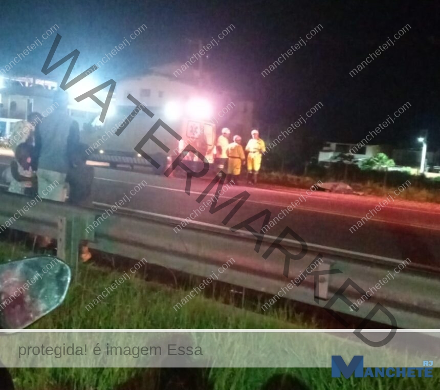 Identificado homem que morreu atropelado por caminhão na BR-101 em Campos