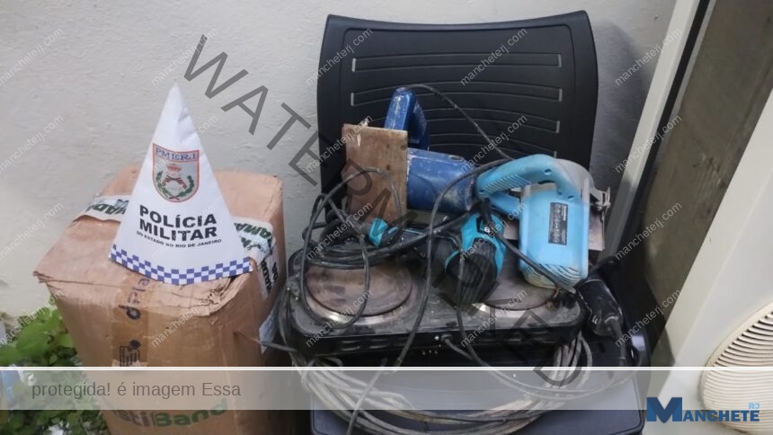 Homem é preso após invadir casa e furtar diversos objetos, em Campos