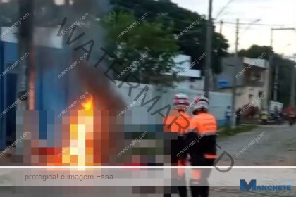 Dois homens morrem eletrocutados após serem atingidos por fio de alta tensão, em Campos