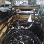 Homens são presos após furtarem cabos em Campos
