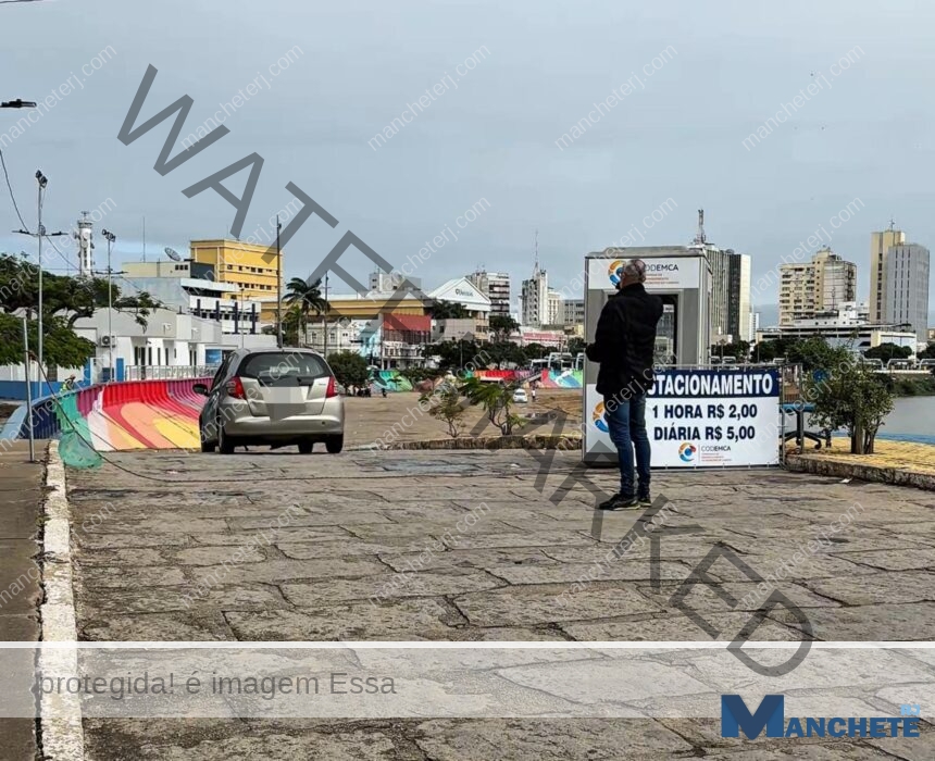 Cobrança de estacionamento no Cais da Lapa gera revolta em campista: “É uma atrocidade”