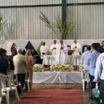 Moagem da Coagro começa com missa e presença da imagem de Nossa Senhora de Fátima