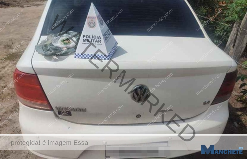 PM apreende veículo utilizado no duplo homicídio em São Francisco de Itabapoana