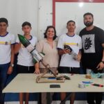 Foguete de garrafa PET criado por alunos de escola municipal de SJB alcança mais de 149 metros e ultrapassa 100 km/h