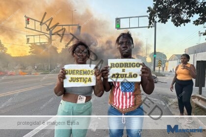 Reclamações, pedidos de justiça e desabafos marcam manifestação por mortes de homens eletrocutados em Campos