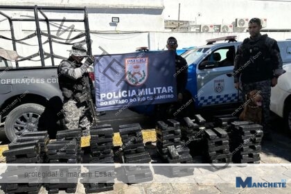 Mais de 250 kg de maconha são apreendidos dentro de casa abandonada em Campos