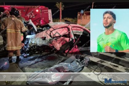 Identificado jovem que morreu em acidente na Avenida Arthur Bernardes em Campos; motorista do carro foi detido