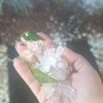 Última noite é marcada por chuvas de granizo em municípios do Noroeste Fluminense