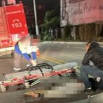 Acidente envolvendo carro e moto deixa dois feridos na BR-356