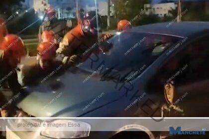 Uma semana após grave acidente, mais uma ocorrência é registrada na Av. Arthur Bernades