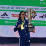 Campista é campeã brasileira de Kickboxing