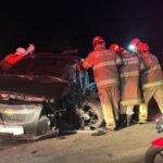 Acidente envolvendo carro, caminhão e moto deixa dois feridos em Campos