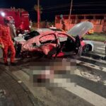 Jovem morre e três pessoas ficam feridas após carro capotar em Campos