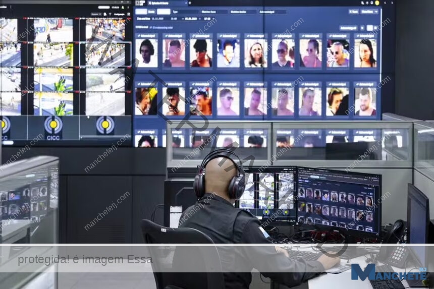 Tecnologia de reconhecimento facial da PM prende mais de 40 criminosos em um mês no Estado do Rio
