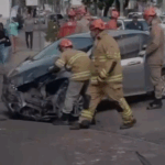 Acidente envolvendo dois carros é registrado em Campos