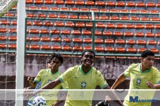 Campista Rodrigo Jr. marca 4 gols em partida e se torna o artilheiro da Seleção Brasileira na Copa 2 de Julho