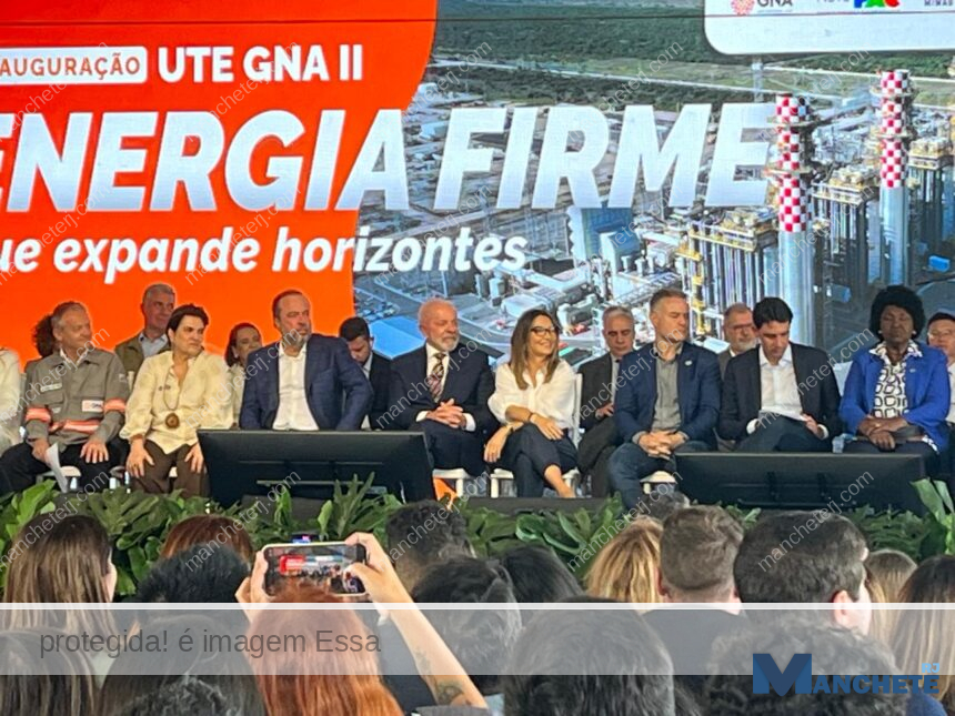 Lula dá início a operação da GNA II, a maior usina termelétrica do Brasil, no Açu