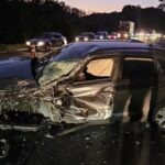 Cantor Fabiano, que faz dupla com Menotti, fala de acidente de carro durante show na ExpoCordeiro: ‘A mão de Deus me segurou’